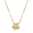Фото #1 товара Amy BAY02 stylish gold plated necklace