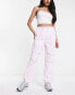 Фото #8 товара Pimkie parachute cargo trousers in pink