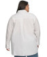 Plus Size City Scene Cotton Shirt, First@Macy’s