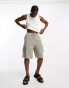 Фото #3 товара Reclaimed Vintage ribbed seam tank in ivory