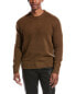 Фото #1 товара Frame Denim Cashmere Crewneck Sweater Men's Brown S