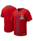 Фото #1 товара Men's Red Arizona Wildcats Replica Full-Button Baseball Jersey