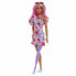 Фото #1 товара BARBIE Fashionista Floral Dress A Shoulder With Prosthetic Leg Doll