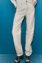 ZW COLLECTION STRAIGHT-LEG MID-RISE JEANS