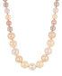 Фото #1 товара 2028 silver-Tone Multi Color Imitation Pearl Necklace