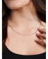 ფოტო #3 პროდუქტის 14K Gold Paperclip 2.8mm Chain Necklace, 18", approx. 4.9gr