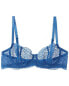 Фото #1 товара Journelle Allegra Balconette Bra Women's Blue 32B