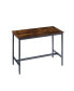 Фото #7 товара Industrial Style Pub Table Set with 4 Bar Chairs