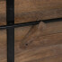Фото #4 товара Вспомогательный стол 70 x 70 x 76 cm Натуральный Чёрный Деревянный Железо