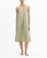 ფოტო #1 პროდუქტის Women's 100% Cotton Nightdress