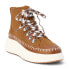 COCONUTS by Matisse Trek Platform Lace Up Womens Brown Casual Boots TREK-306