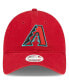 Фото #3 товара Women's Red Arizona Diamondbacks Core Classic 9TWENTY Adjustable Hat