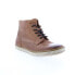 Фото #2 товара Roan by Bed Stu Nathan F800006 Mens Brown Leather Lifestyle Sneakers Shoes 8.5