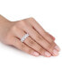 Moissanite Cluster Band (2-1/2 ct. t.w.) in Sterling Silver