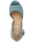 Фото #4 товара Women's Reemaa Peep Toe Block Heel Platform Sandals, Created for Macy's