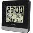 Technoline WT260 - Digital alarm clock - Black - Silver - 12/24h - F - °C - LCD - Battery