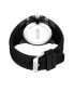 Фото #3 товара Men's Ana-digi Black Silicon Strap Watch, 48mm