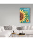 Фото #3 товара Melinda Hipsher 'Welcome Sunflower' Canvas Art - 16" x 24"