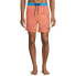 Фото #3 товара NEFF Board Swim Short Men's Size L Orange Graphic Print Drawstring Straight Leg