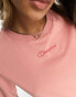 Berghaus Boyfriend t-shirt with central logo in pink