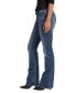 Фото #3 товара Women's Suki Mid Rise Curvy Zip Fly Rigid Bootcut Jeans