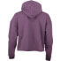 Puma Intl Cropped Pullover Hoodie Womens Purple Casual Outerwear 67151105