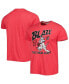 Men's and Women's Red Portland Trail Blazers Team Mascot Tri-Blend T-shirt