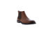 Фото #4 товара Zanzara Casey ZZ1730B Mens Brown Leather Slip On Chelsea Boots