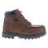 Lugz Warsaw MWARSGD-2157 Mens Brown Synthetic Lace Up Casual Dress Boots 7.5 - фото #1