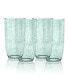 Фото #1 товара Bubble Jumbo Glass, Mint, 23 oz., Premium Plastic, Set of 6