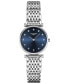 Women's Swiss La Grande Classique de Longines Diamond-Accent Stainless Steel Bracelet Watch 24mm