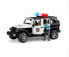 Внедорожник Bruder 02-526 Jeep Wrangler Unlimited Rubicon Полиция, с фигуркой 1:16 31 см