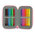 SAFTA Double Filling 28 Units Glowlab Kids Sweet Home Pencil Case