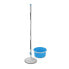 Фото #5 товара Mop with Bucket Esperanza EHS007 Синий Белый Микрофибра