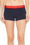 Фото #1 товара Tommy Hilfiger 242195 Womens Sporty Boy Shorts Swimwear Core Navy Size X-Small