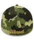 Men's Camo Miami Marlins 2022 Armed Forces Day 39Thirty Flex Hat