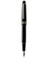 ფოტო #1 პროდუქტის Meisterstück Classique Black Resin & Gold-Coated Fountain Pen