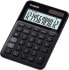 Фото #1 товара Калькулятор базовый CASIO MS-20UC-BK, настольный, 12 разрядов, 1 строка, от батареек/солнечной батареи, черный