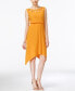 Фото #1 товара NY Collection Women's Handkerchief Hem Sleeveless Dress Yellow M