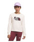 ფოტო #1 პროდუქტის Big Girls Long Sleeve Graphic T-shirt