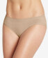 ფოტო #1 პროდუქტის Smooth and Shine Seamfree Heathered Bikini Underwear 2186, available in extended sizes