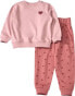 Фото #1 товара Set mit Sweatshirt & Jogginghose, rosa, Gr. 104, 1 St