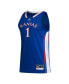 Фото #3 товара Men's #1 Royal Kansas Jayhawks Team Swingman Jersey