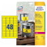 Фото #1 товара Avery Zweckform Avery L6103-20 - Yellow - Rectangle - Permanent - DIN A4 - Polyester - Laser