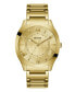 Фото #1 товара Часы Guess Analog Gold-Tone Stainless Steel 44mm
