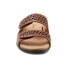 Фото #3 товара Trotters Ruthie T2113-215 Womens Brown Leather Strap Slides Sandals Shoes 5