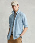 Men's Long Sleeve Classic-Fit Chambray Shirt