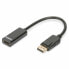 Фото #1 товара Адаптер для DisplayPort на HDMI Digitus AK-340400-001-S Чёрный 15 cm