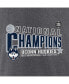 Фото #2 товара Men's Heather Gray UConn Huskies 2023 NCAA Men’s Basketball National Champions Synthetic T-shirt