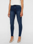 Фото #1 товара Vero Moda sophia skinny jeans in medium blue denim